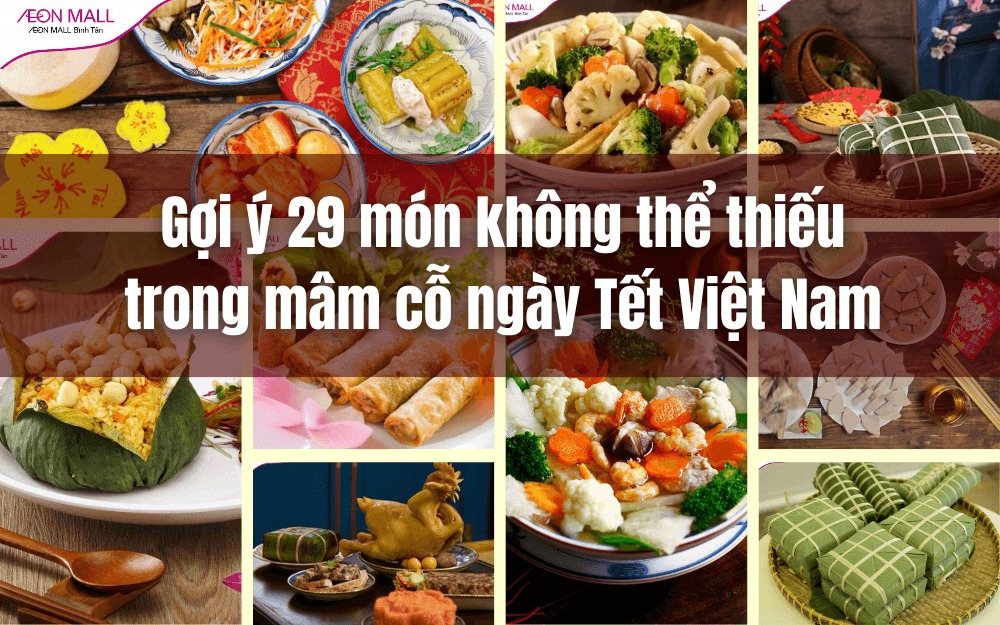 mâm cỗ Tết truyền thống